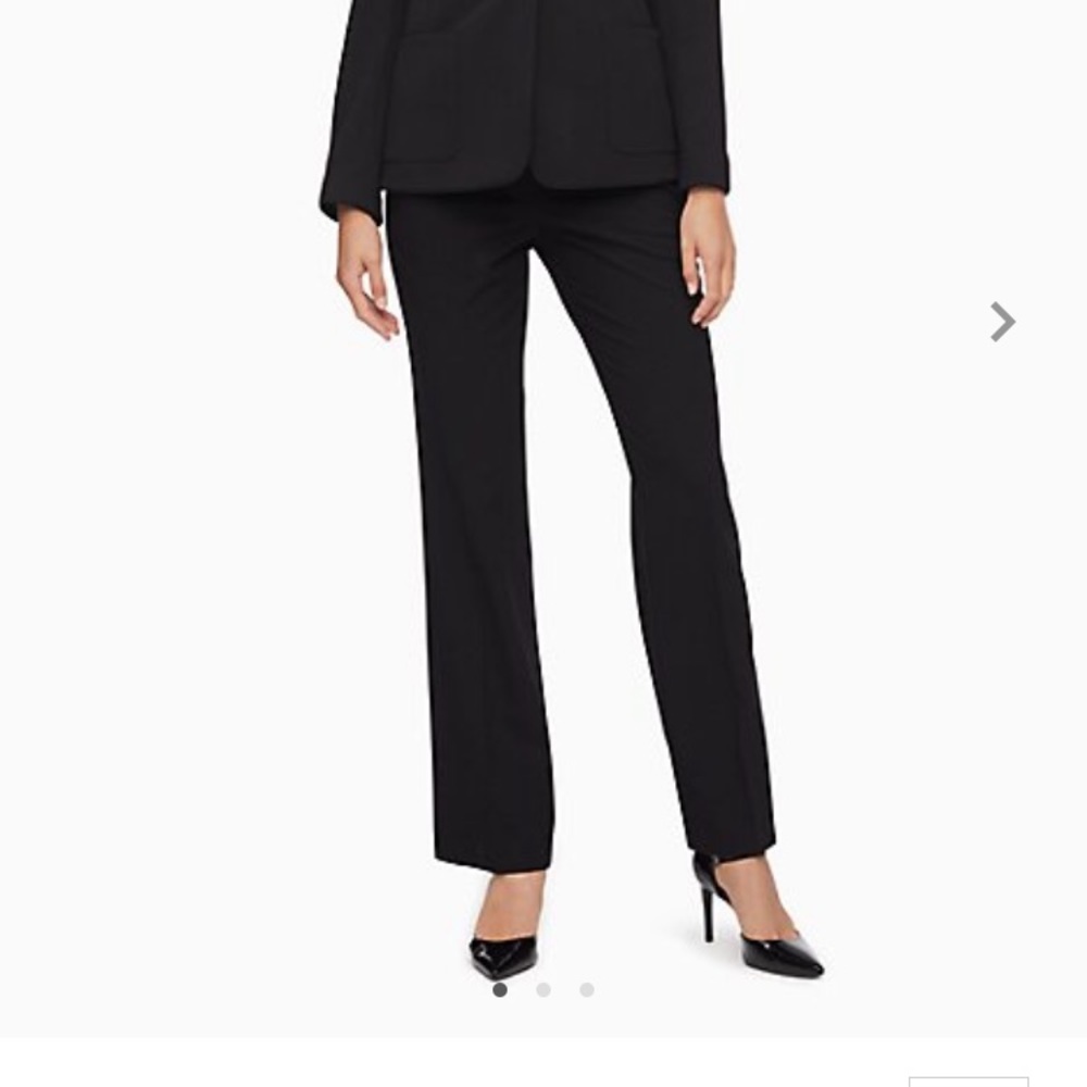 CALVIN KLEIN GREY MODERN FIT SUIT PANT
